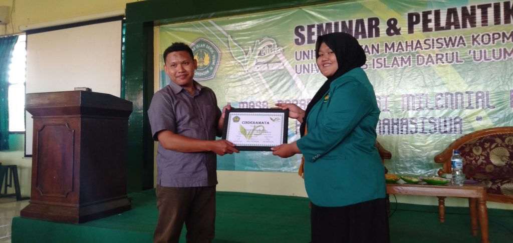 Seminar Koperasi Warnai Pelantikan Kopma Unisda News Unisda